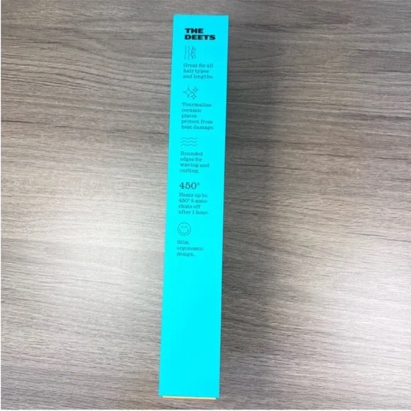 Trademark Beauty Cosmic Iron Ceramic 1 Inch Black Hair Straightener - Picture 14 of 14